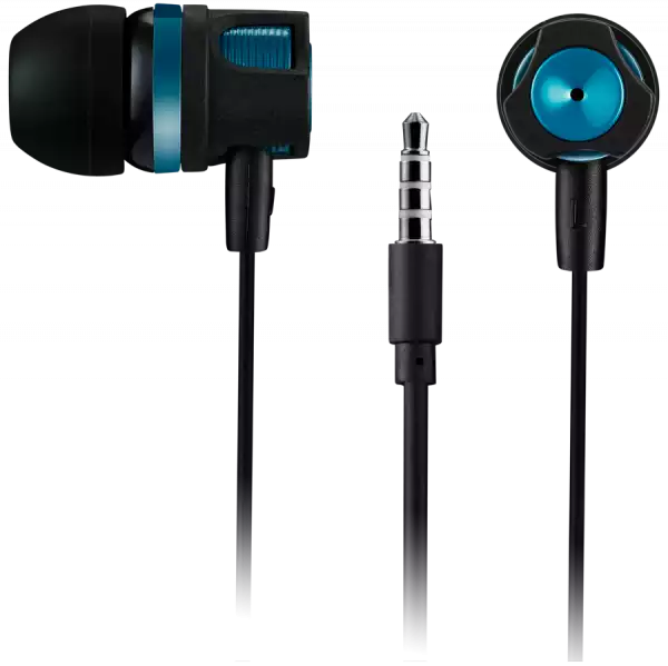 CANYON Stereo earphones with microphone, 1.2M, green CANYON Stereo earphones with microphone, 1.2M, green