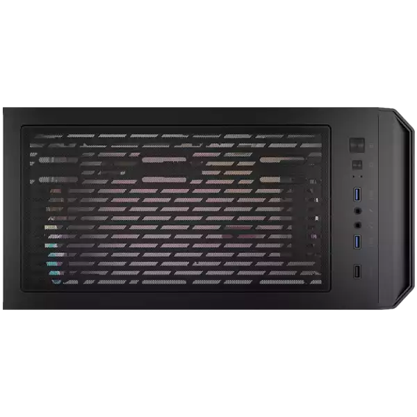 Chassis DELUX DW701 ATX,HDD 4, SSD 3 USB2.0, without PSU, Black