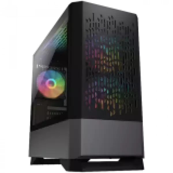 Chassis DELUX DW701 ATX,HDD 4, SSD 3 USB2.0, without PSU, Black