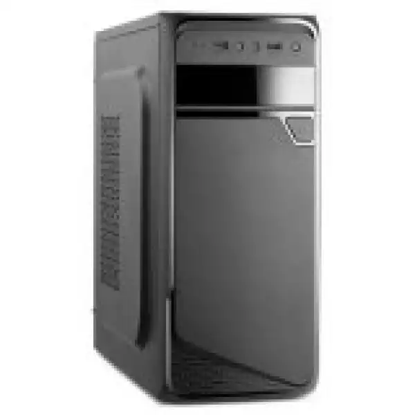 Chassis GOLDEN FIELD K101B Midi Tower, ATX, 7 slots, Audio Interface, USB, 2 x SATA Power , Steel 0.45 mm, PSU 1 x 450W, 12 sm rear FAN, Air-Duct, Black