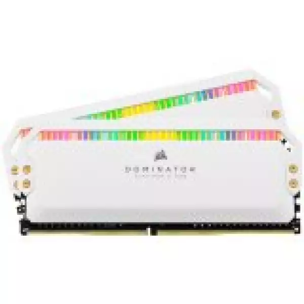 Corsair 16GB (2 x 8GB) DDR4 DRAM 3200MHz C16-18-18-36 Dominator Platinum RGB Memory Kit - White Corsair 16GB (2 x 8GB) DDR4 DRAM 3200MHz C16-18-18-36 Dominator Platinum RGB Memory Kit - White