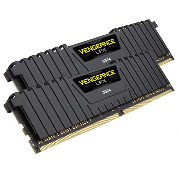 CORSAIR Vengeance LPX DDR4 16GB 2x8GB 3200MHz CL16 1.35V XMP 2.0 Black CORSAIR Vengeance LPX DDR4 16GB 2x8GB 3200MHz CL16 1.35V XMP 2.0 Black
