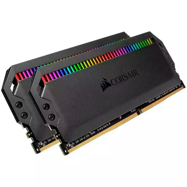 Corsair 16GB (2 x 8GB) DDR4 DRAM 4000MHz C19-23-23-45 Dominator Platinum RGB Memory Kit - Black Corsair 16GB (2 x 8GB) DDR4 DRAM 4000MHz C19-23-23-45 Dominator Platinum RGB Memory Kit - Black