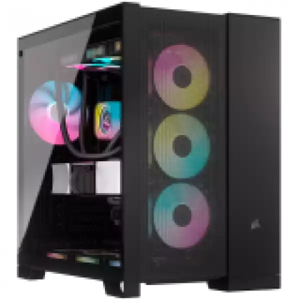Corsair 6500D Airflow Tempered Glass Mid-Tower, Black