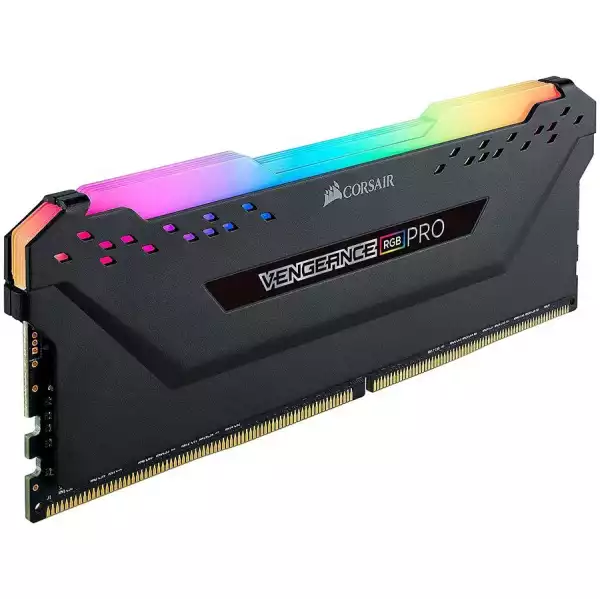 Corsair 8GB (1 x 8GB) DDR4 DRAM 3200MHz C16-18-18-36 Vengeance RGB PRO AMD Ryzen Memory Kit - Black Corsair 8GB (1 x 8GB) DDR4 DRAM 3200MHz C16-18-18-36 Vengeance RGB PRO AMD Ryzen Memory Kit - Black