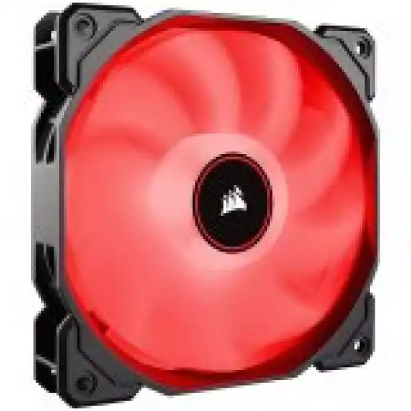 Corsair AF140 LED Low Noise Cooling Fan, Single Pack - Red