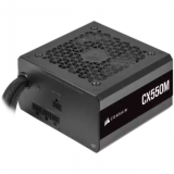 CORSAIR CX-M Series CX550M 550 Watt Bronze Semi-Modular Low-Noise Power Supply