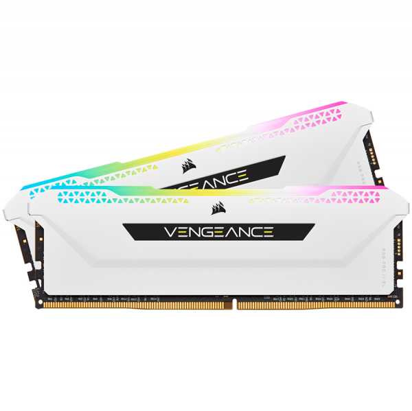 CORSAIR DDR4 16GB 2x8GB 3200MHz DIMM CL16 VENGEANCE RGB Pro SL White 1.35V XMP 2.0 CORSAIR DDR4 16GB 2x8GB 3200MHz DIMM CL16 VENGEANCE RGB Pro SL White 1.35V XMP 2.0