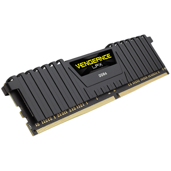 CORSAIR DDR4 2400MHz 8GB 1x288 DIMM Unbuffered 14-16-16-31 Vengeance LPX Black Heat spreader 1.20V