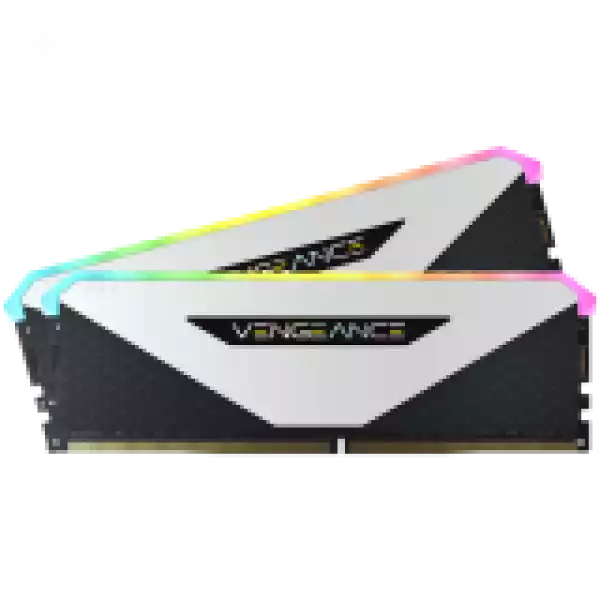 Corsair DDR4, 3200MHz 32GB 2x16GB Dimm, Unbuffered, 16-20-20-38, XMP 2.0, Vengeance RGB RT Heatspreader, RGB LED, Black PCB, 1.35V, for AMD Ryzen