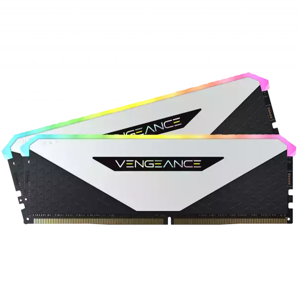 Corsair DDR4, 3600MHz 32GB 2x16GB DIMM, Unbuffered, 18-22-22-42, XMP 2.0, VENGEANCE RGB RT Heatspreader, RGB LED, 1.35V, for AMD Ryzen