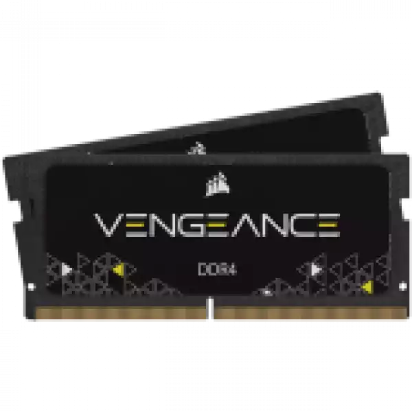 CORSAIR DDR4 3000MHz 16GB 2x28GB SODIMM Unbuffered 18-20-20-38 Black PCB 1.2V Intel Core i7 and AMD Ryzen 4000 Series notebooks
