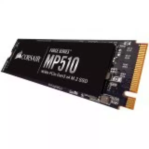 Corsair Force MP510 series NVMe PCIe M.2 SSD 1920GB; Up to 3,480MB/s Sequential Read, Up to 2,700MB/s Sequential Write; Up to 485K IOPS Random Read, Up to 530K IOPS Random Write