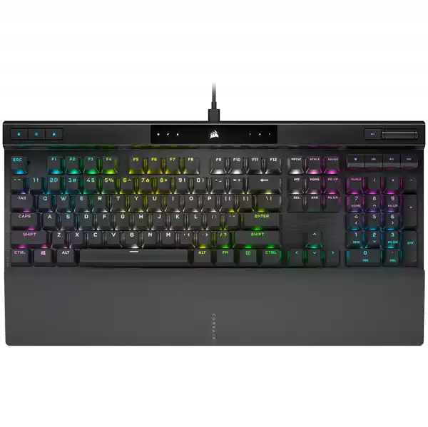 CORSAIR K70 RGB PRO Mechanical, Backlit RGB LED, CHERRY MX Red, Black