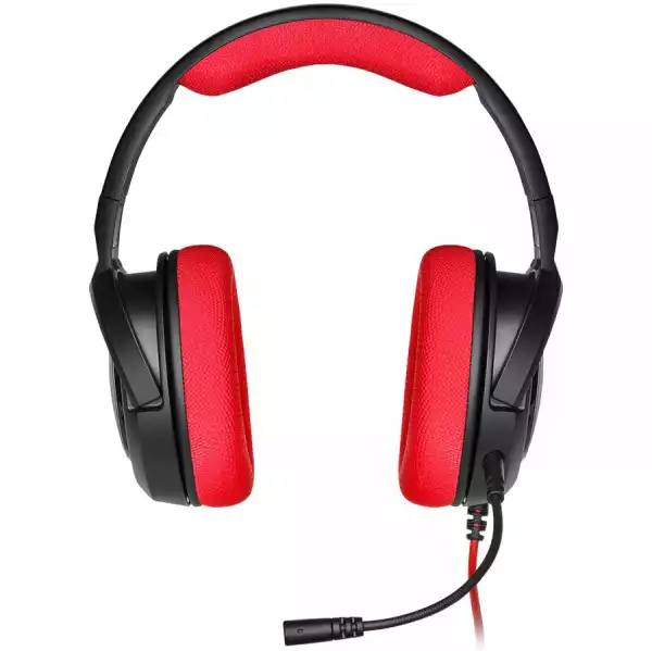 CORSAIR HS35 Stereo Gaming Headset Red