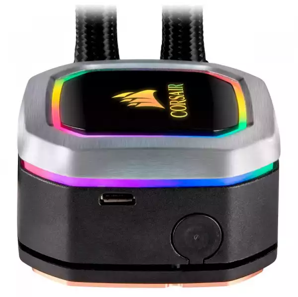 Corsair Hydro Series H100i RGB PLATINUM Liquid CPU Cooler, an all-in-one liquid CPU cooler with a 240mm radiator and vivid RGB lighting that’s built for extreme CPU cooling, Cooling Socket Support Intel 115x, Intel 2011/2066, AMD AM3/AM2/AM4, TR4 Corsair Hydro Series H100i RGB PLATINUM Liquid CPU Cooler, an all-in-one liquid CPU cooler with a 240mm radiator and vivid RGB lighting that’s built for extreme CPU cooling, Cooling Socket Support Intel 115x, Intel 2011/2066, AMD AM3/AM2/AM4, TR4