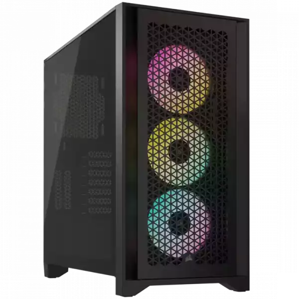 Corsair iCUE 4000D RGB Airflow Mid-Tower, Black