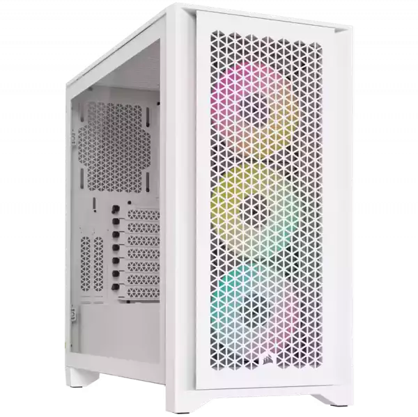 Corsair iCUE 4000D RGB Airflow Mid-Tower, True White
