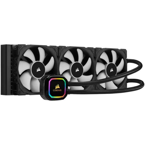 CORSAIR iCUE H150i RGB PRO XT Liquid CPU Cooler 360mm Radiator Triple 120mm PWM Fans