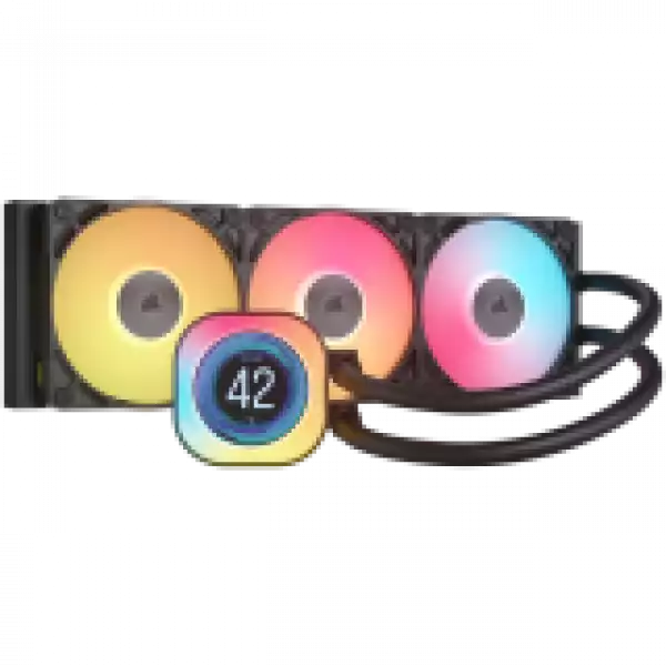 CORSAIR iCUE LINK TITAN 360 RX LCD AIO, 360mm Radiator, Liquid CPU Cooler CORSAIR iCUE LINK TITAN 360 RX LCD AIO, 360mm Radiator, Liquid CPU Cooler