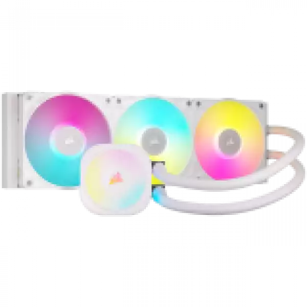 CORSAIR iCUE LINK TITAN 360 RX RGB White AIO, 360mm, Liquid CPU Cooler