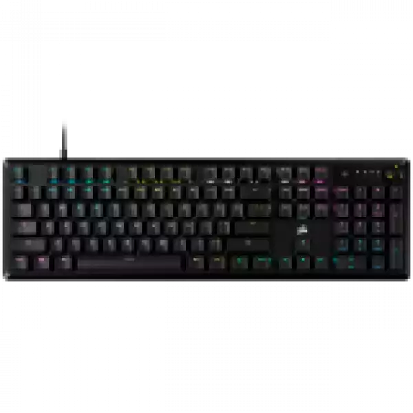 CORSAIR K70 CORE RGB Mechanical Black, Backlit RGB LED, MLX Red linear switches