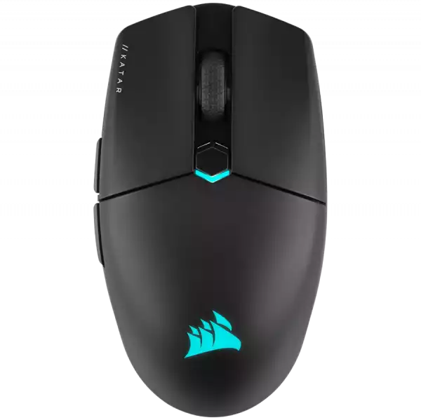 Corsair KATAR Elite Wireless Gaming Mouse, Black, 26000 DPI, Optical
