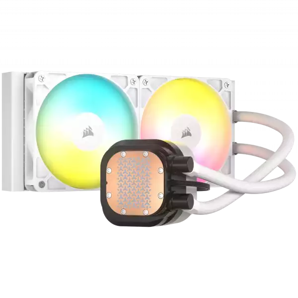CORSAIR NAUTILUS 240 ARGB White, 240mm Radiator, Liquid CPU Cooler