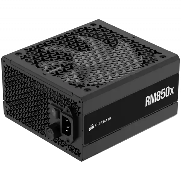 Corsair RMx Series, RM850x, 850 Watt, ATX 3.1, Cybenetics Gold Certified, Fully Modular Power Supply
