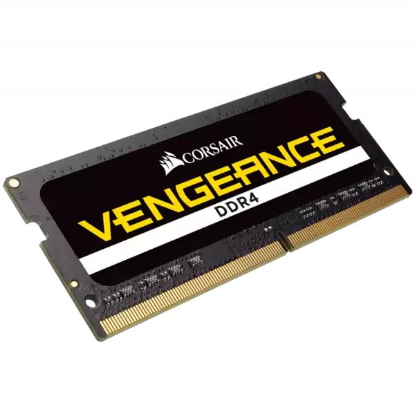 CORSAIR DDR4, 3200MHz 8GB 1x8GB SODIMM, Unbuffered, 22-22-22-53, Black