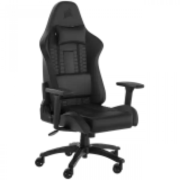 CORSAIR TC100 RELAXED Gaming Chair, Leatherette - Black