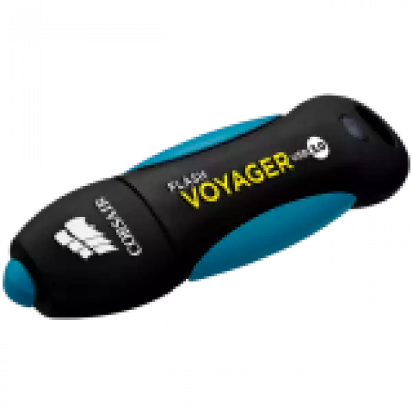 Corsair Flash Voyager USB 3.0 64GB, Read 190MBs - Write 55MBs, Plug and Play