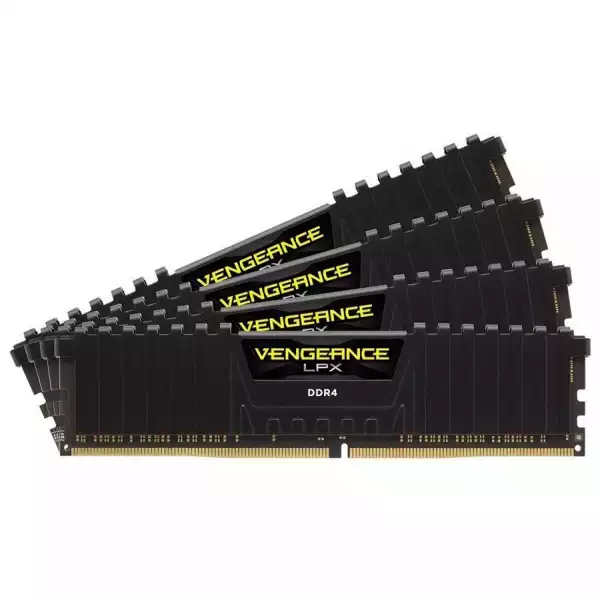 CORSAIR Vengeance LPX 32GB Kit (4X8GB) PC4-25600 DDR4 3200MHz non-ECC Unbuffered CL16 (16-18-18-36) 288-Pin DIMM 1.35V CORSAIR Vengeance LPX 32GB Kit (4X8GB) PC4-25600 DDR4 3200MHz non-ECC Unbuffered CL16 (16-18-18-36) 288-Pin DIMM 1.35V