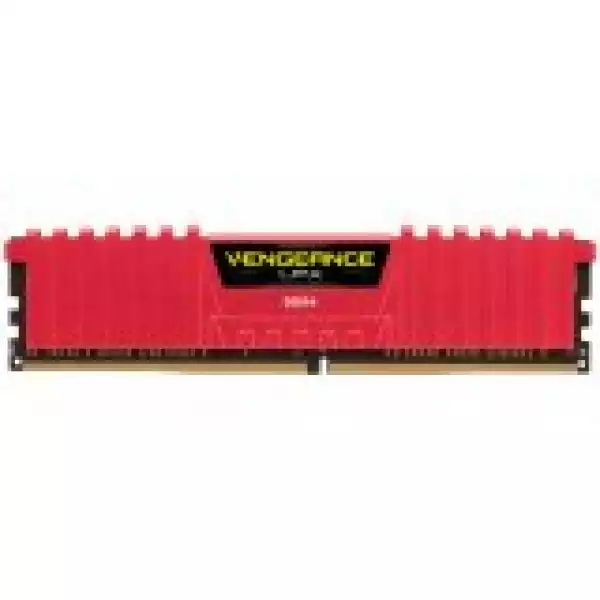 CORSAIR VENGEANCE LPX 8GB (1x8GB) DDR4 DRAM 2666MHz C16 Memory Kit - Red
