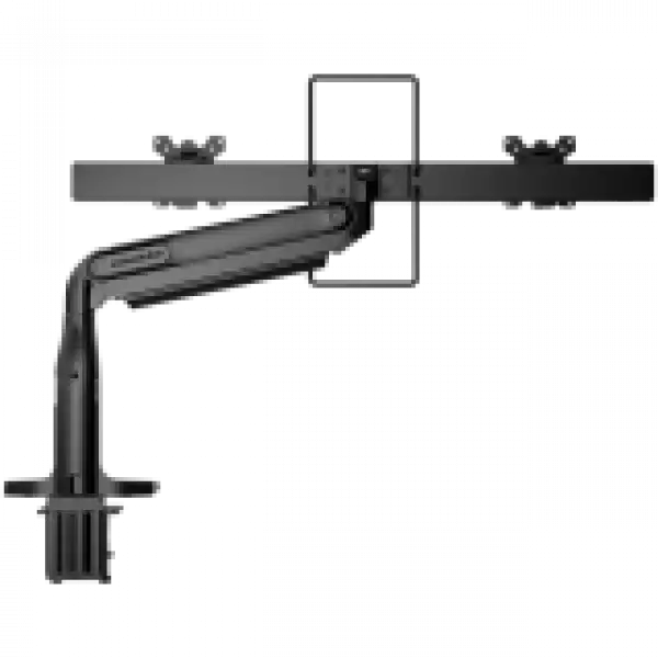 COUGAR DUO35 Heavy-Duty Dual Monitor Arm, Gas Spring, Stable and Smooth Motion, Silent, Micro Damper, 35