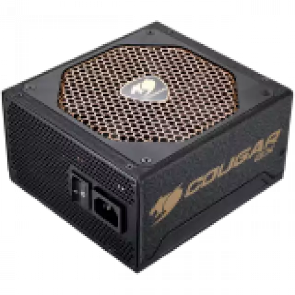 COUGAR GX800, 80 Plus Gold, Ultra-Quiet & Temperature-Controlled 140mm fan, Advanced Modular Cable, Support PCI Express 2.0 next-generation graphic card with 8(6+2)pin PCI-E connector