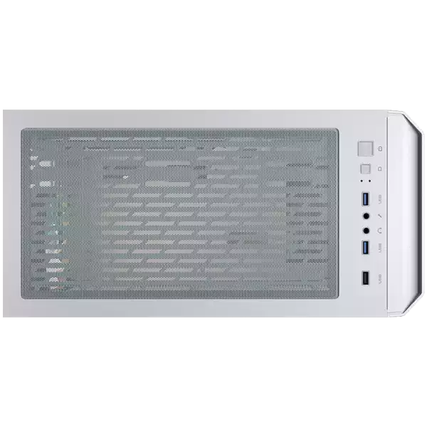 COUGAR MG140 Air RGB - White, Mini Tower, Mini ITX / Micro ATX, USB 3.0 x 2, USB 2.0 x 1, Mic x 1 / Audio x 1, RGB Button, 3x 120mm ARGB fans pre-installed, Built-in LED controller, Patterned Air Vents, 205 x 410 x 420 (mm)