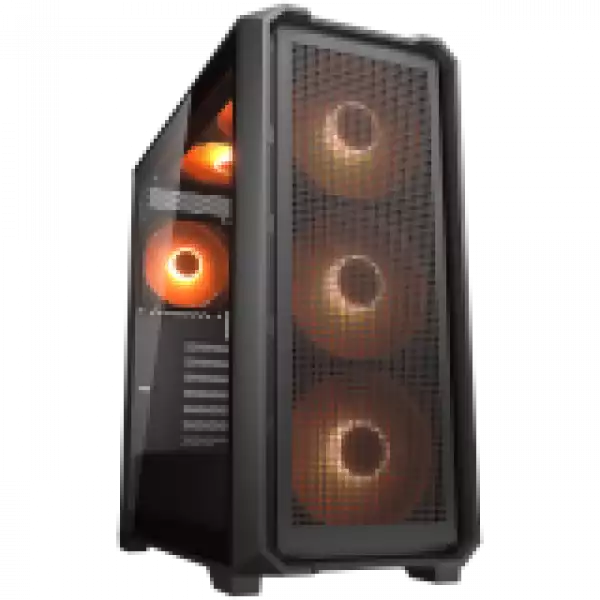 COUGAR MX600 Air Pro PC Case, Mid Tower, Black