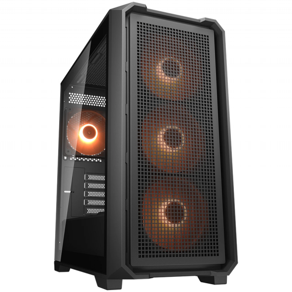 COUGAR MX600 Mini V2 PRO PC Case, Mini Tower, Black