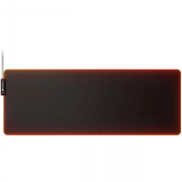 COUGAR Neon X, RGB Gaming Mouse Pad, HD Texture Design, Stitched Lighting Border + 4mm Thickness, Wave-Shaped Anti-Slip Rubber Base, Cloth / Nature Rubber, 800 x 300 x 4mm