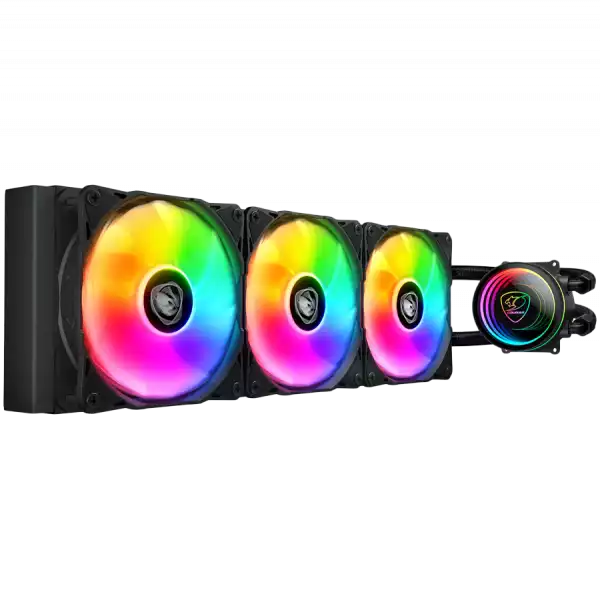 COUGAR POSEIDON ELITE ARGB 360 Black AiO Liquid Watercooling