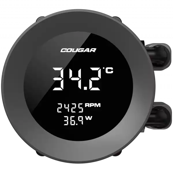 COUGAR Poseidon Vistek ARGB 360 AiO Liquid Watercooling - Black
