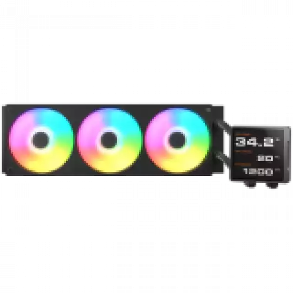 COUGAR Poseidon Vistek Pro ARGB 360 AiO Liquid Watercooling - Black