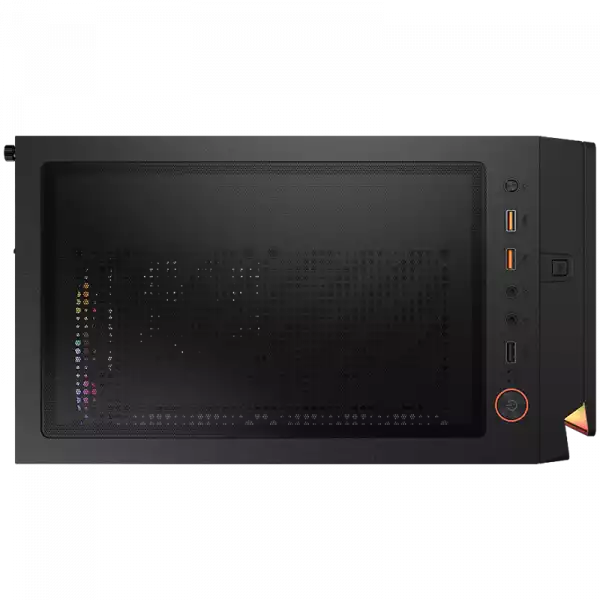 COUGAR Purity RGB (Black), Mini Tower, 1x 120 ARGB Fans, RGB Button, 3mm Tempered Glass, Mini ITX / Micro ATX, USB 3.0 x 2, USB 2.0 x 1, Mic x 1 / Audio x 1
