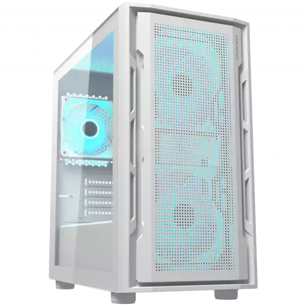 COUGAR UNIFACE MINI RGB, PC Case, Mini Tower, White