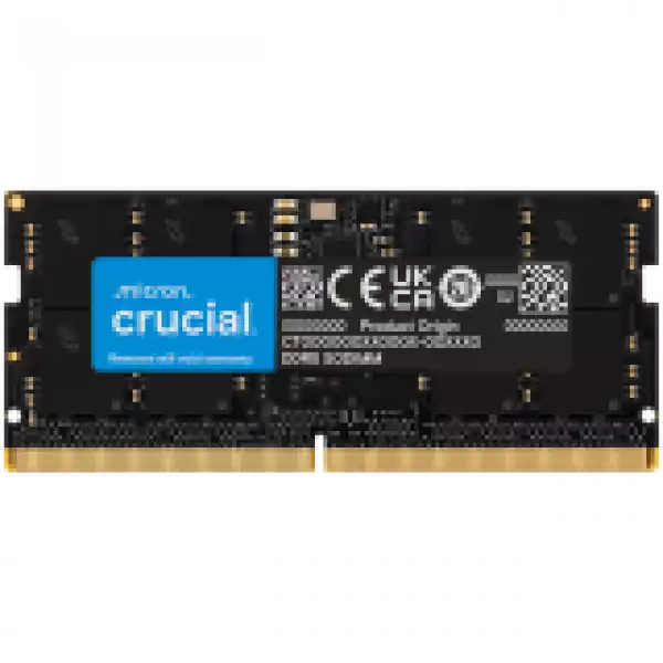 Crucial 8GB DDR5-5600 SODIMM CL46 (16Gbit) Tray