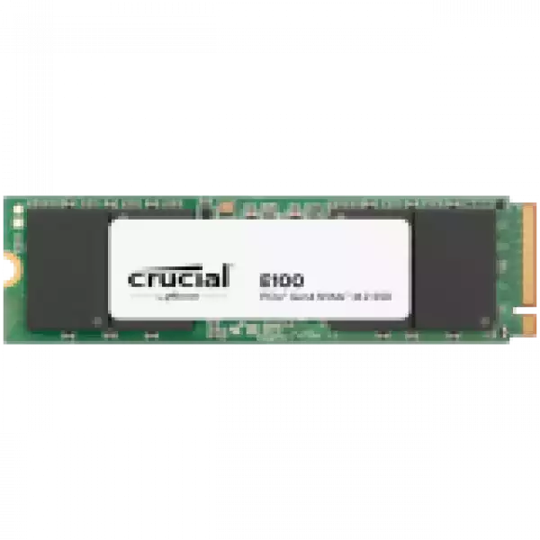 Crucial E100 480GB PCIe Gen4 2280 NVMe M.2 SSD