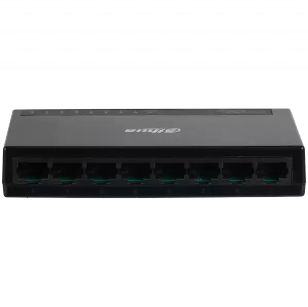Dahua 8-port Gigabit 10/100/1000, Layer 2 Switch, Switching Capacity 16GB/s, MAC Table Size 2K