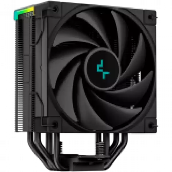 DeepCool AK400 Digital, CPU Air Cooler, 1x120mm FK120 PWM Fan, Digital Display, ARGB, TDP 220W, 4 Heatpipes, Black, LGA1700/1200/115x, AMD AM5/AM4, 126x97x156 mm(LxWxH), 3Y, R-AK400-BKADMN-G