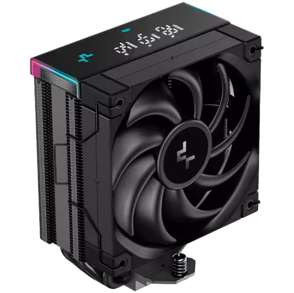 DeepCool AK400 DIGITAL PRO, CPU Air Cooler, 1x120mm FT12 SE PWM Fan, Digital Display, ARGB, Core Touch Technology 2.0, 4 Heatpipes, LGA1851/1700/1200/115x, AMD AM5/AM4, 126x97x159 mm(LxWxH), 3Y, R-AK400-BKAPMN-G DeepCool AK400 DIGITAL PRO, CPU Air Cooler, 1x120mm FT12 SE PWM Fan, Digital Display, ARGB, Core Touch Technology 2.0, 4 Heatpipes, LGA1851/1700/1200/115x, AMD AM5/AM4, 126x97x159 mm(LxWxH), 3Y, R-AK400-BKAPMN-G